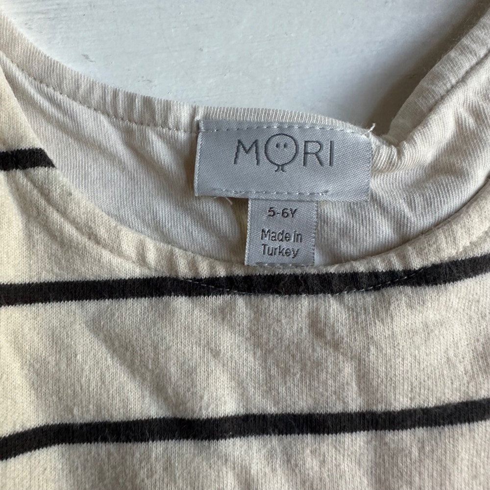 MORI Striped Pinafore Dress - Picture 3 of 7